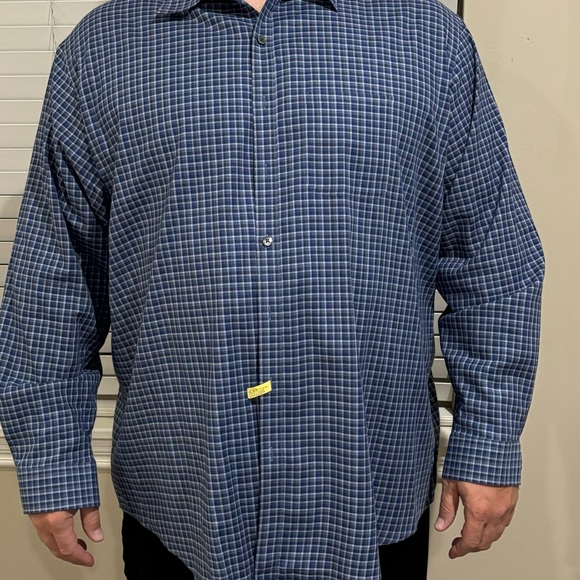 Van Heusen Other - Van Heusen Blue multi button down big and tall shirt in 4XLT.